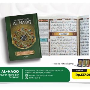 Al-Qur'an Al-Haqq - Tajwid dan terjemah dilengkapi asbabun nuzul